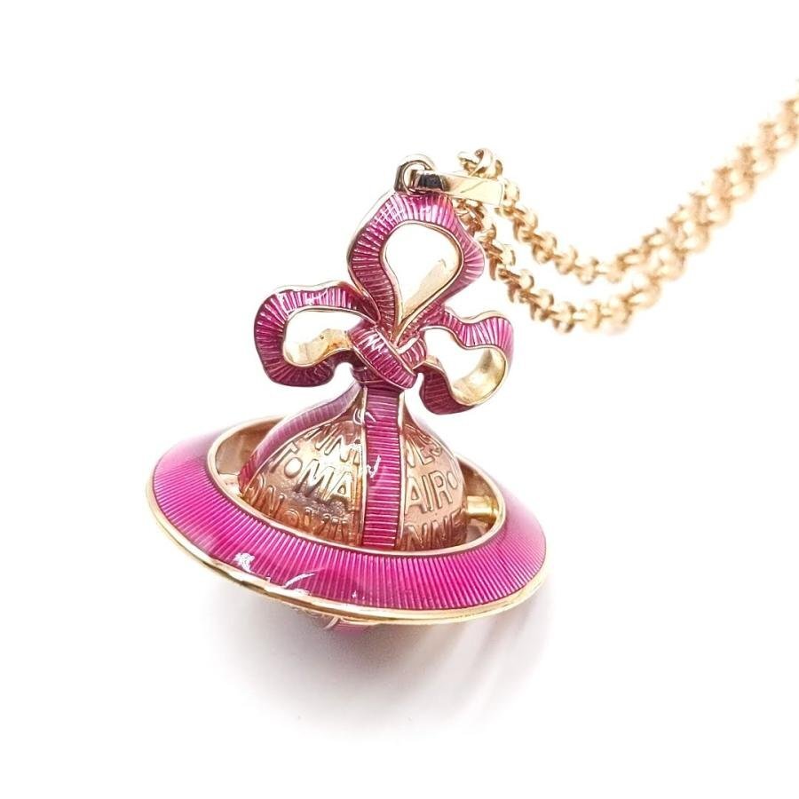 送料無料 超美品 ヴィヴィアンウエストウッド Vivienne Westwood ネックレス クリスマスオーブ レディース拍卖