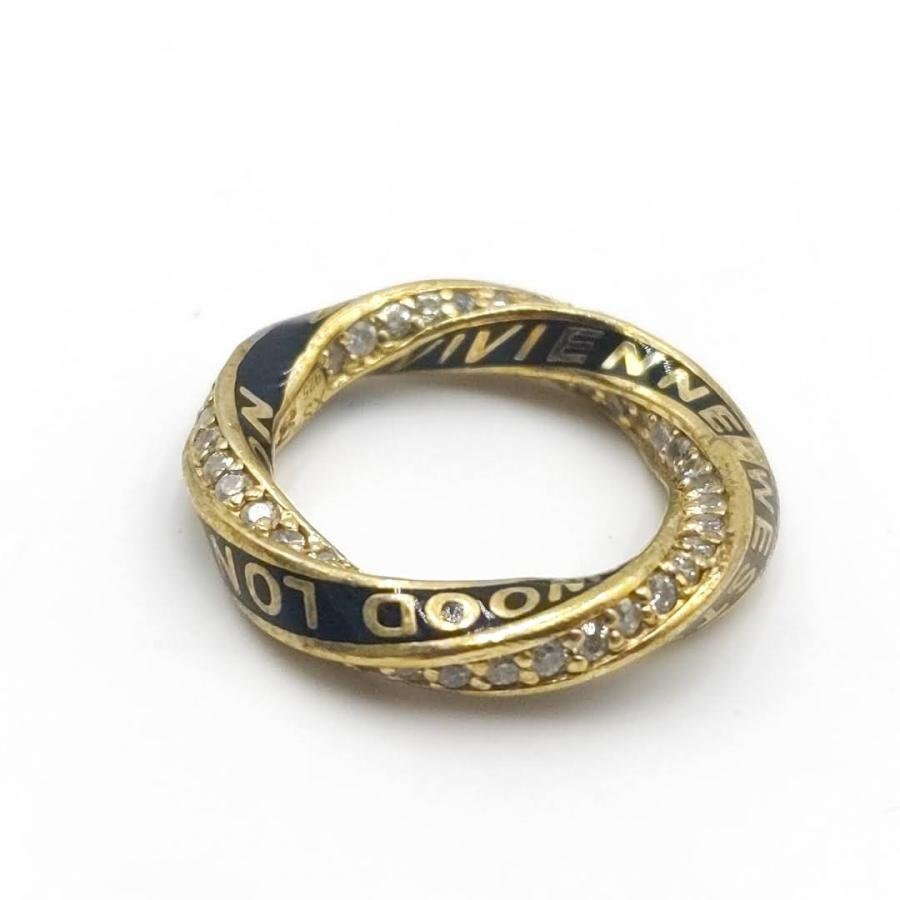 送料無料 ヴィヴィアンウエストウッド Vivienne Westwood 指輪 リング SV925 XS 10号 レディース拍卖