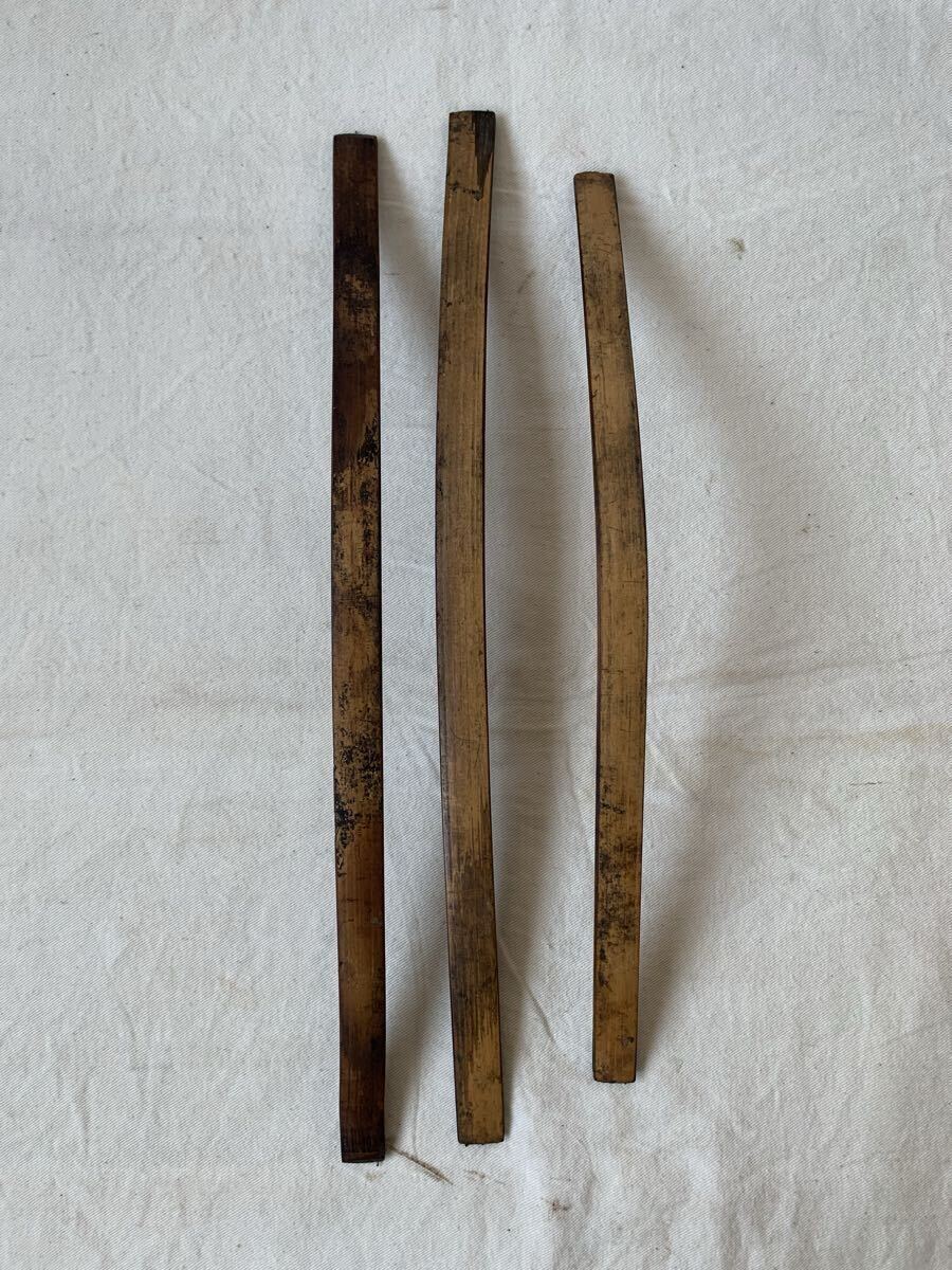 旧家蔵出し 経年の雰囲気が素敵な古い竹製道具 素材プリミティブインテリアディスプレイ古民具民芸民藝古道具骨董古物オブジェアンティーク拍卖