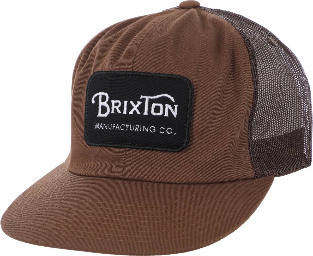 Brixton Grade HP Trucker Hat Cap Brown キャップ拍卖