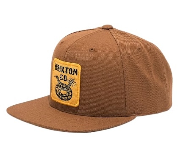 Brixton Homer Snapback Hat Cap Sepia キャップ拍卖