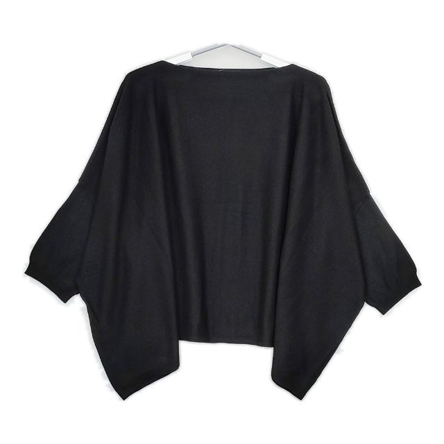 ZUCCa ワイド コットンニット ZU11KN386 ニット ブラック ズッカ 5-0816M 265076拍卖