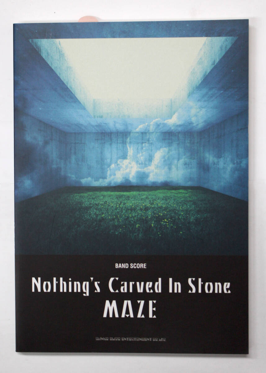 シンコー・ミュージック 【バンド・スコア Nothing's Carved In Stone / MAZE】 ナッシングス カーヴド イン ストーン 楽譜 バンドスコア拍卖