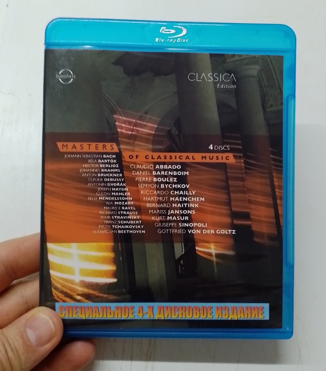 【輸入盤Blu-ray】 MASTERS OF CLASSICAL MUSIC б 4-BD拍卖