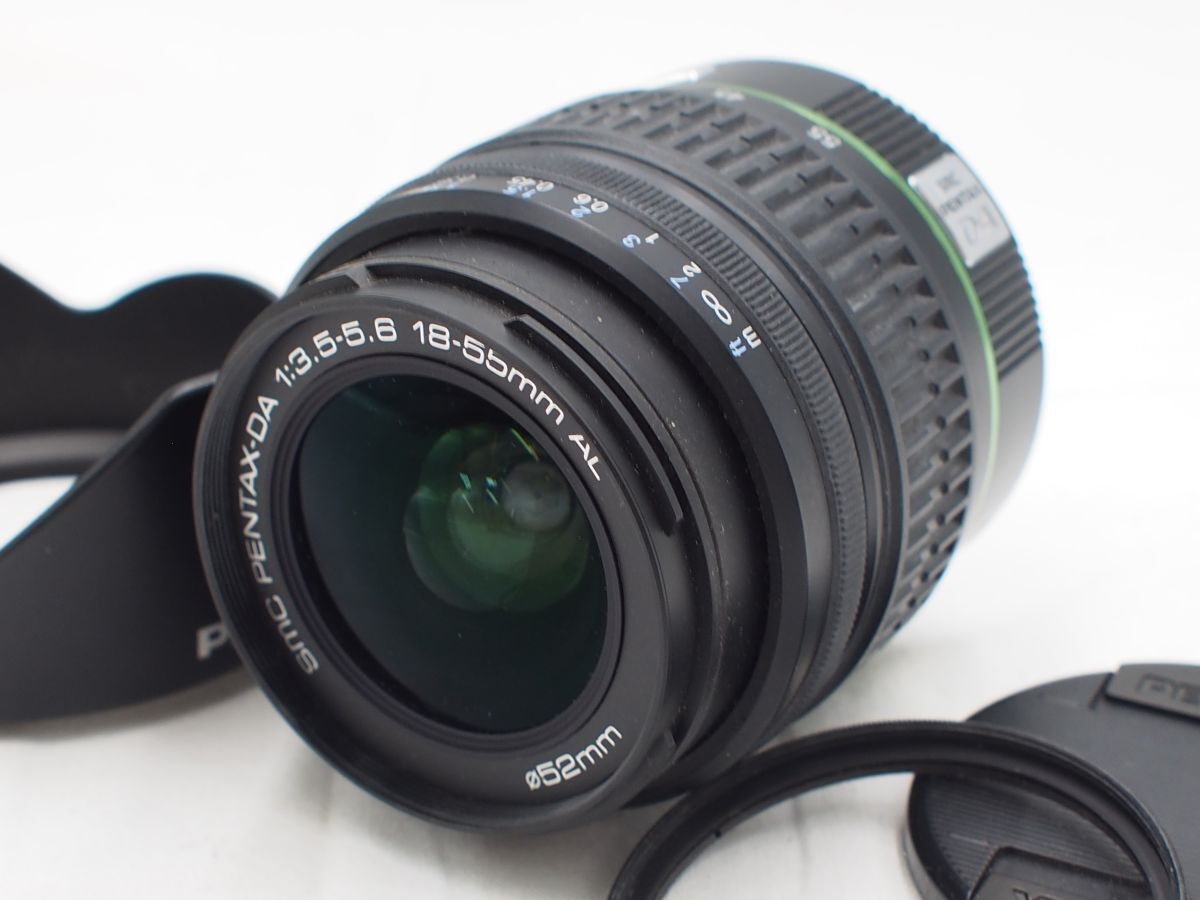 ★実用美品★ PENTAX ペンタックス SMC PENTAX-DA 18-55mm f3.5-5.6 AL ★動作OK★ @h307拍卖