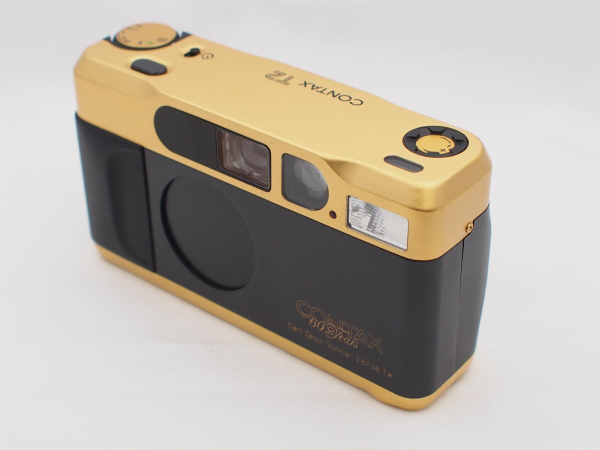 ★レア品★ CONTAX コンタックス T2 ゴールド 60周年 ★動作OK★ @h380拍卖