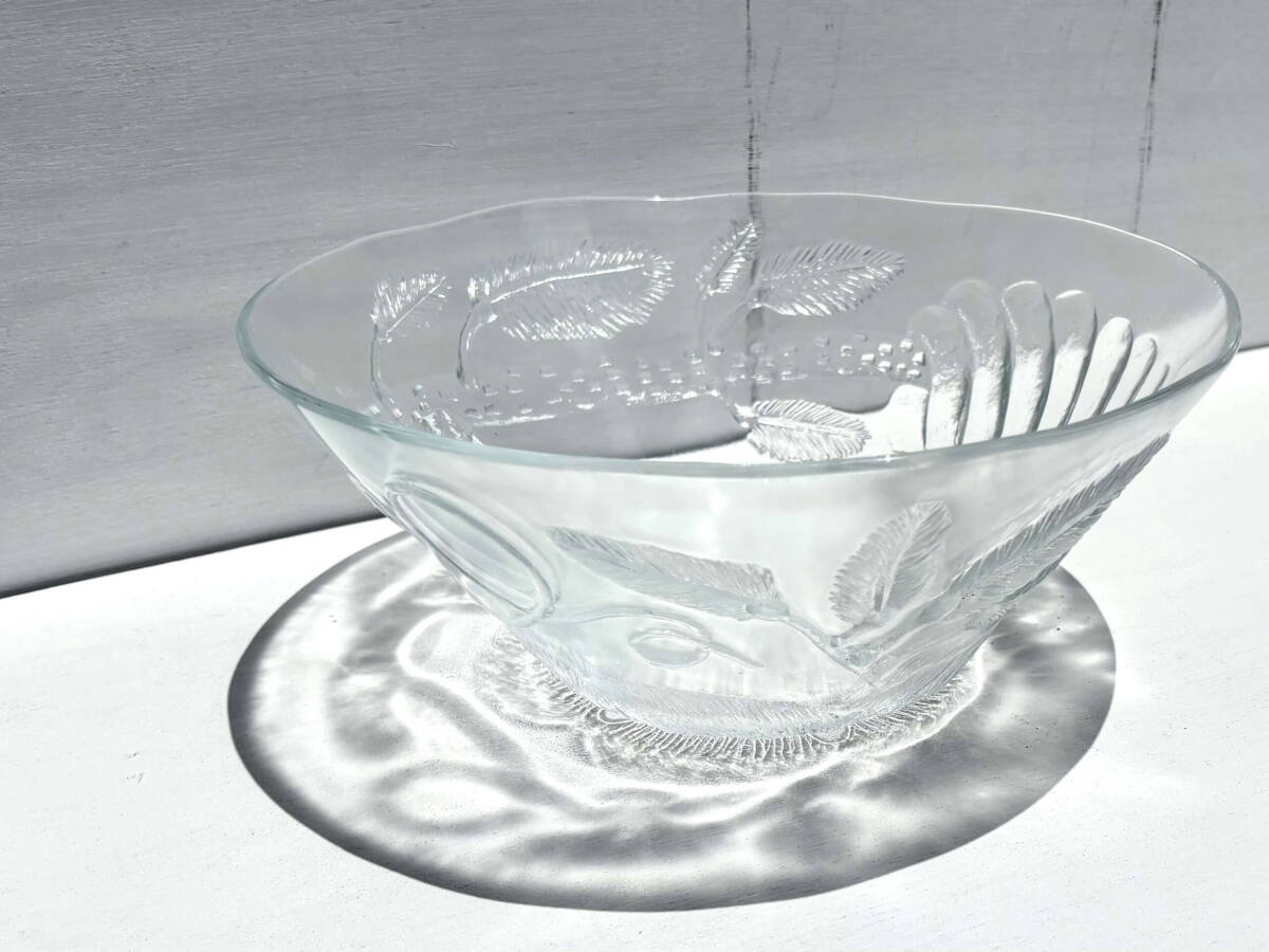 No.11678 Nuutajarvi Pioni ボウル Oiva Toikka フィンランド ヌータヤルヴィ ピオニ オイバ トイッカ 検) Kaj Franck iittala arabia 拍卖