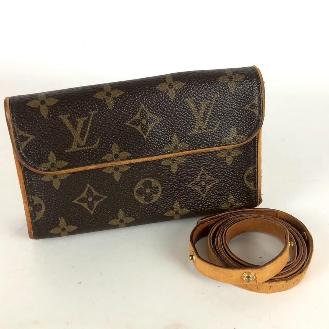 LOUIS VUITTON ルイヴィトン ポシェットフロランティーヌ モノグラム  真贋鑑定 送料無料 人気 正規品 即決拍卖