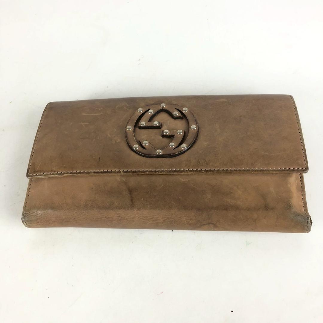 GUCCI グッチ Gロゴ 長財布 小物 レディース ブランド ブランド 人気 定番 送料無料  ハイブランド拍卖
