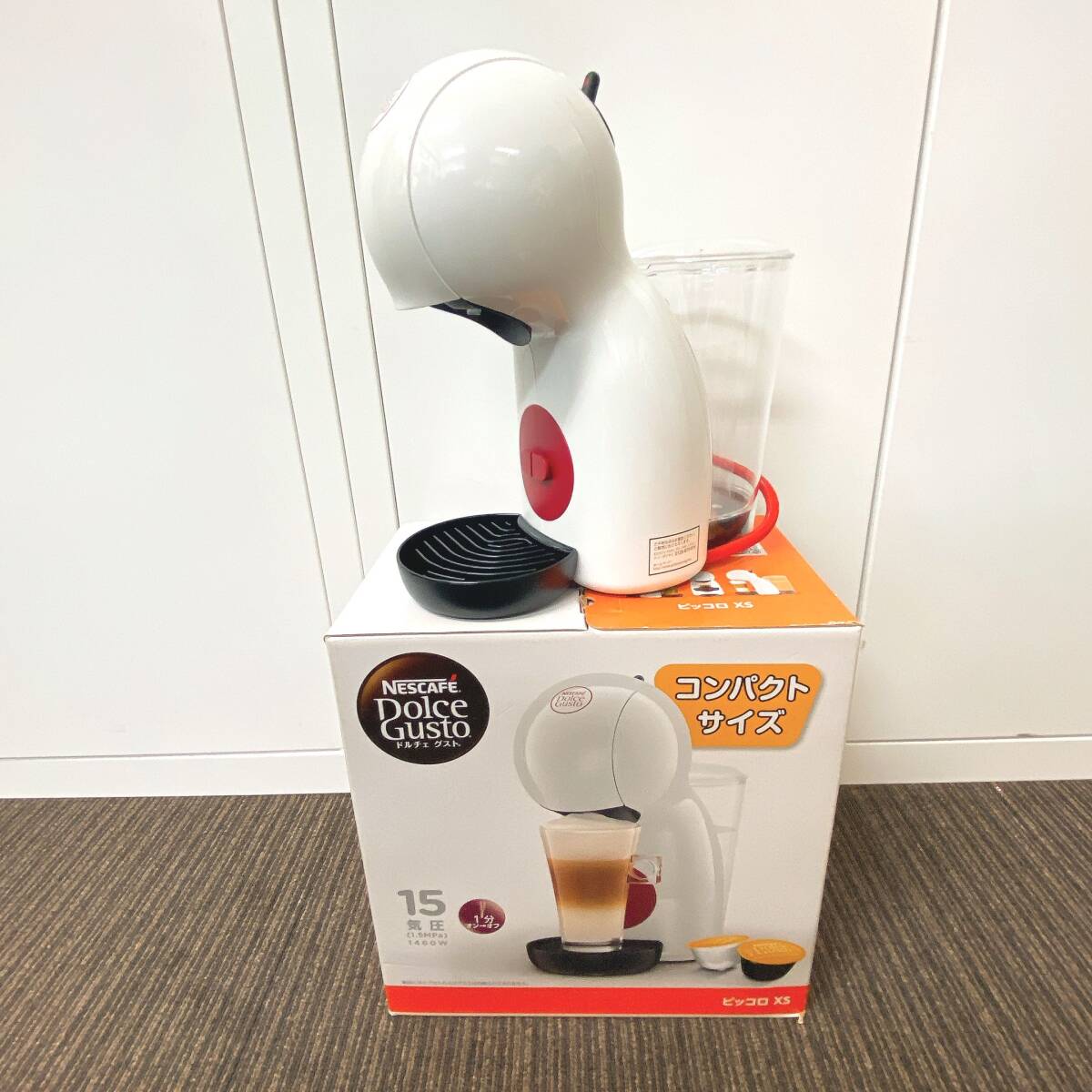 ●○9084 Nestle NESCAFE DolceGusto ドルチェグスト ホワイトピッコロ XS MD9781-WH 動作未確認○●拍卖