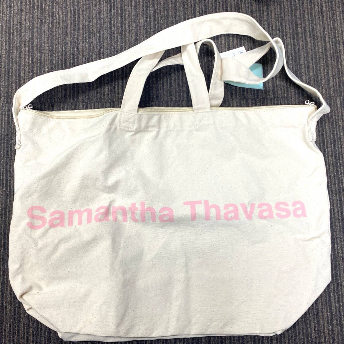 ・7778 未使用 Samantha Thavasa サマンサタバサ キャンバス 2way ショルダーバッグ拍卖