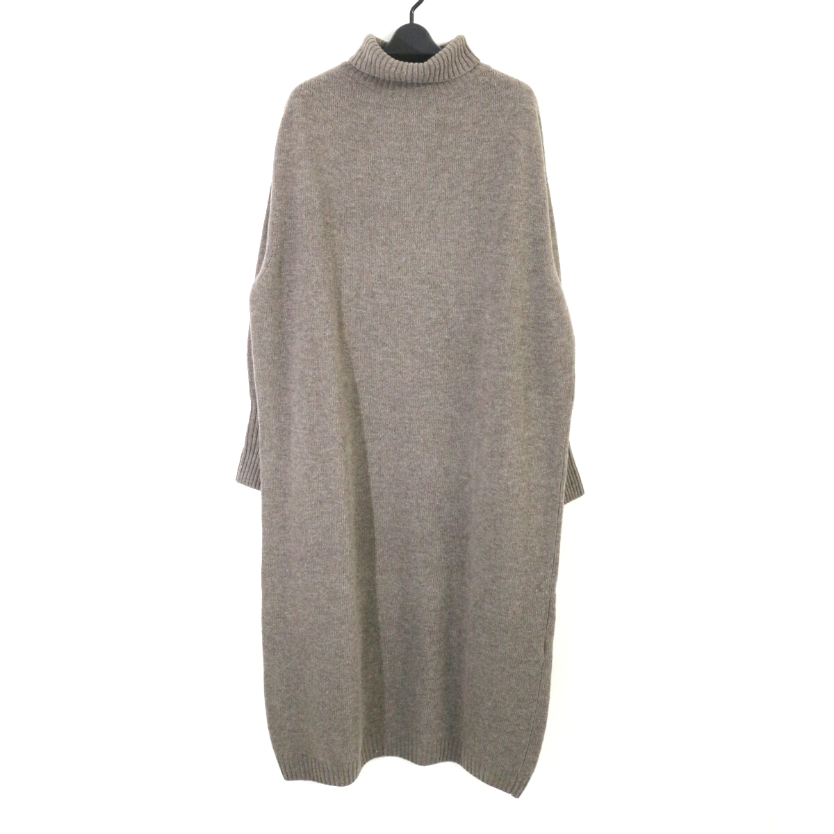 Plage 定価23,100円 20AW カシミヤコンハイネックワンピース 38 20080922522130 プラージュ拍卖