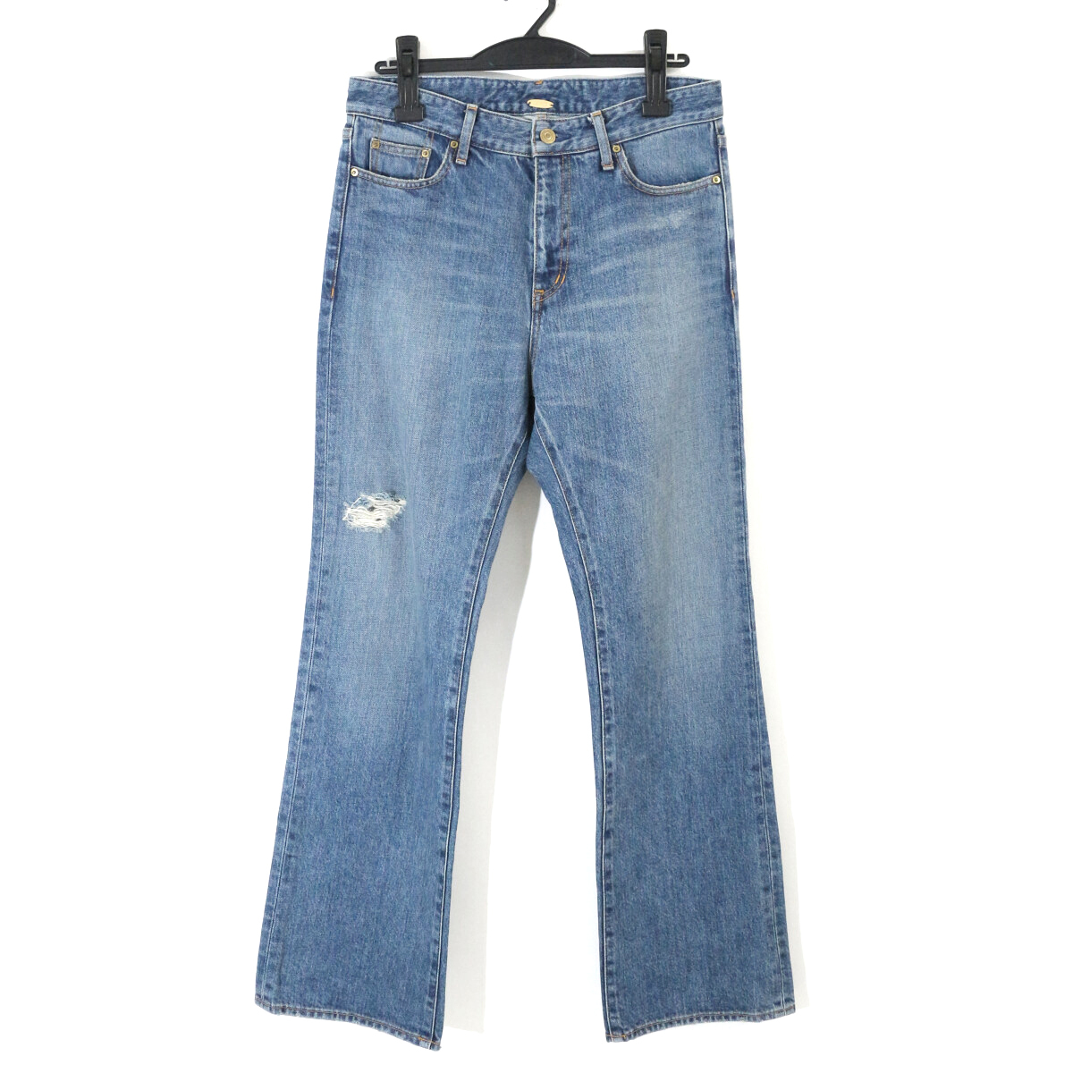 MUSE de Deuxieme Classe 23SS MONA BUGGY バギーデニムデニムパンツ 36 23030500401010 ミューズ ドゥ ドゥーズィエムクラス拍卖