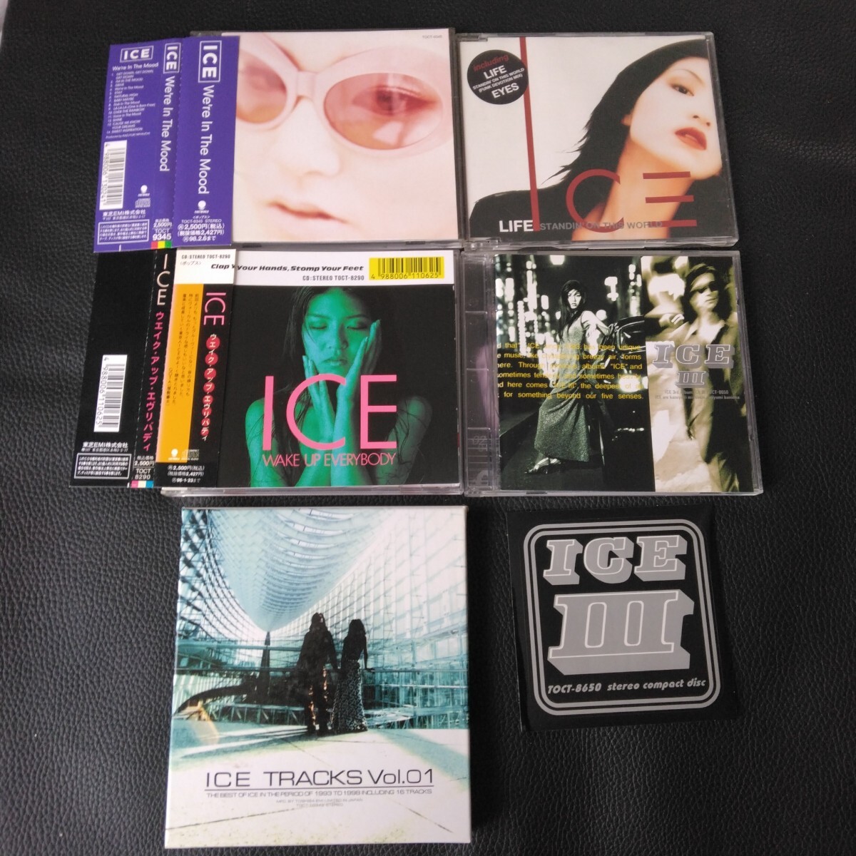 5枚セット□ICE/TRACKS Vol.01 ベスト/LIFE/Wake Up Everybody/Ⅲ/We're in the Mood□拍卖