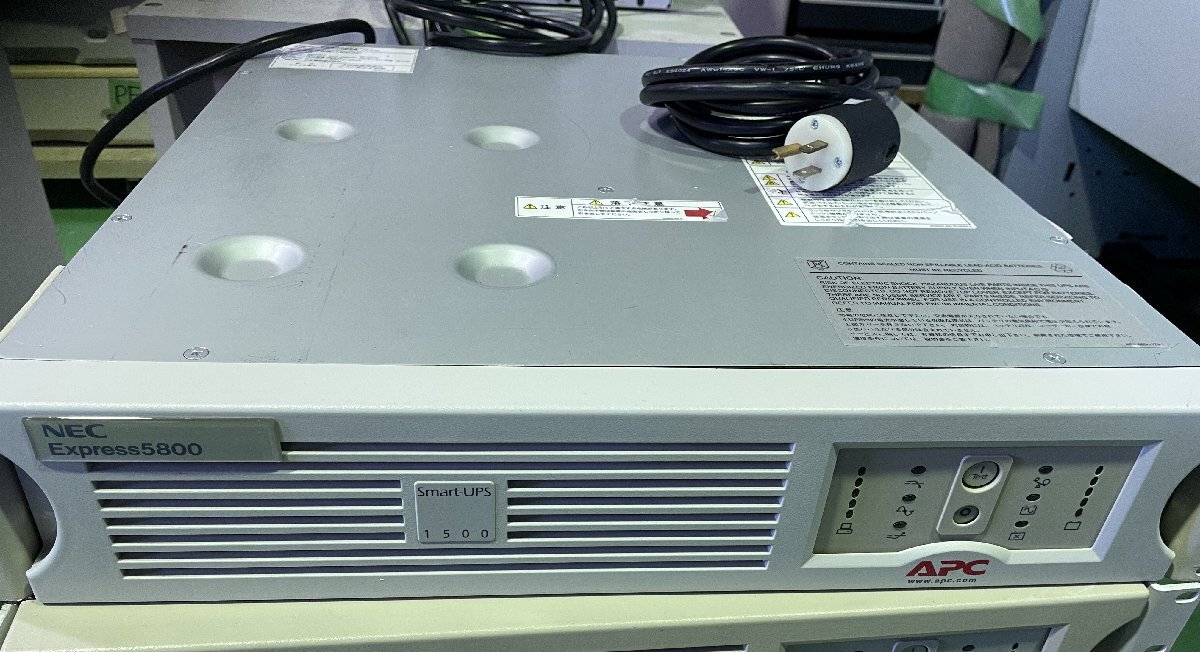 APC/ NEC Express5800 Smart-UPS 1500 NECA1500RMJ2UW 世界中で最も普及しているUPS バッテリー要交換拍卖