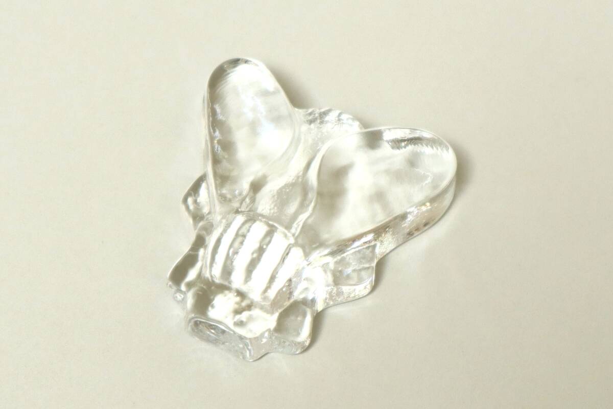 ヴィンテージ★ハチ(ハエ)S ガラスオブジェ ペーパーウェイト★Lisa Larson リサ ラーソン★Royal Krona ロイヤルクローナ拍卖