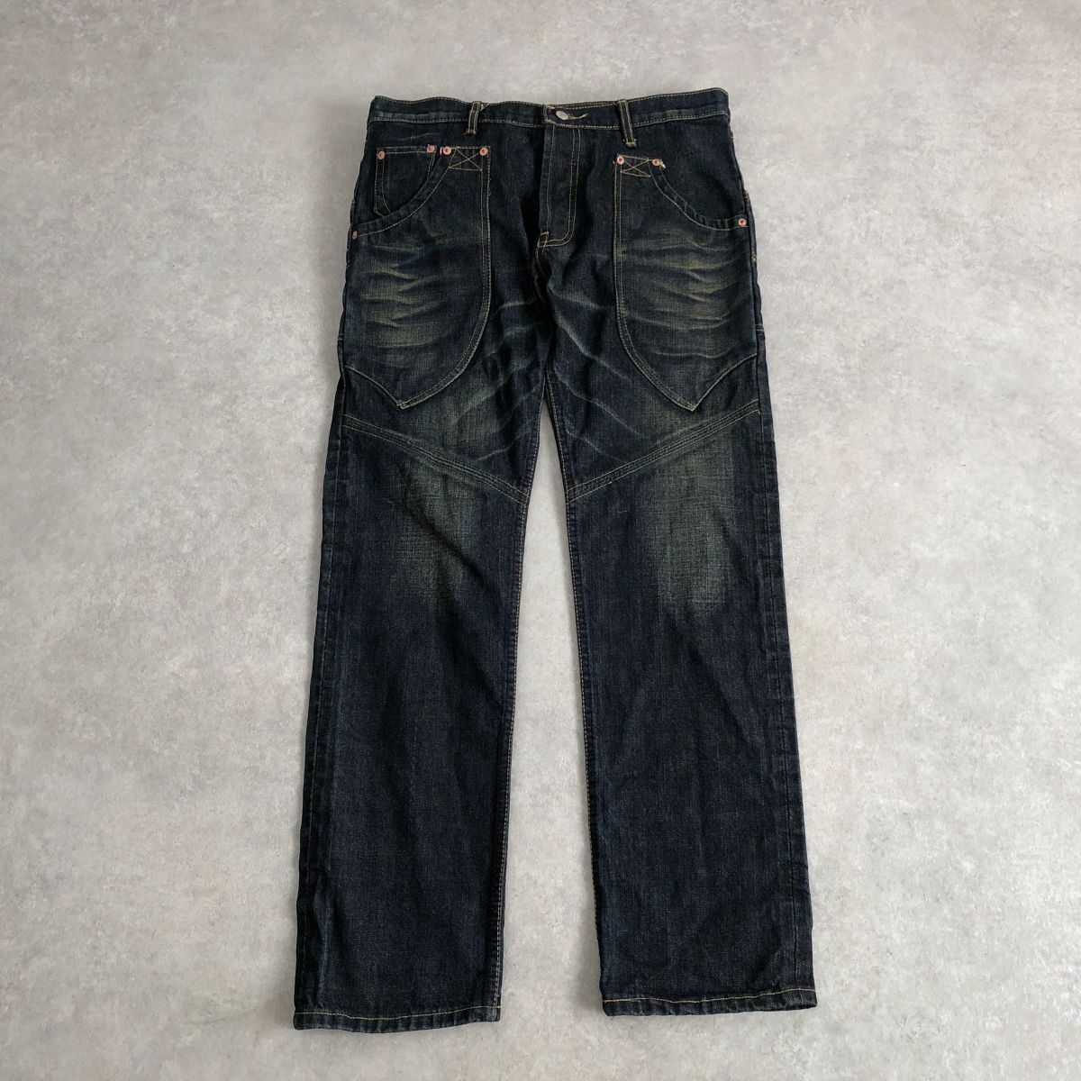 LIKE BLUE JEANS CO.●5.1.0 XXX ヴィンテージ レプリカ デニム パンツ拍卖