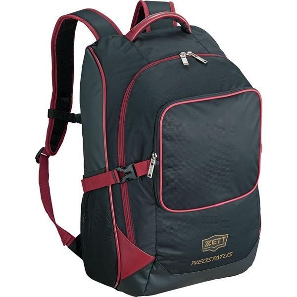 58 50%引 ゼット デイパック ブラック×エンジ BAN420 新品拍卖