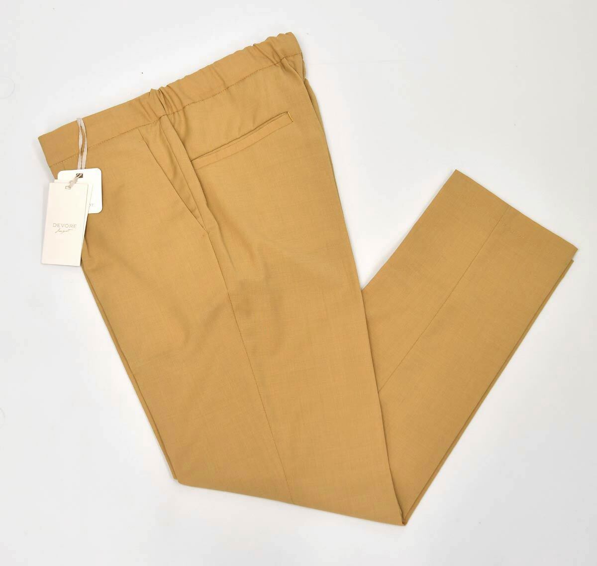 新品デヴォレインチピットDEVORE Incipitイージースラックス46マスタードTECHNO WOOL拍卖