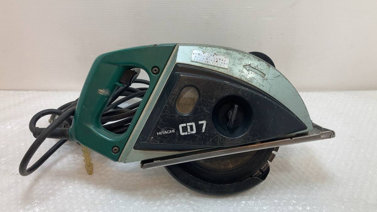 日立工機 185mm チップソーカッター CD7 動作品 軟鋼材 鉄工拍卖