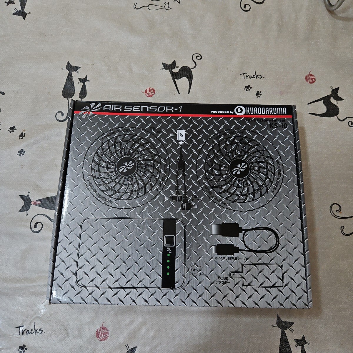 AIR SENSOR-1 クロダルマ KS-10 エアーセンサー 空調 ファンバッテリーセット 新品+オマケ実働もう1台セット 夏必見 熱中症対策 猛暑グッズ拍卖