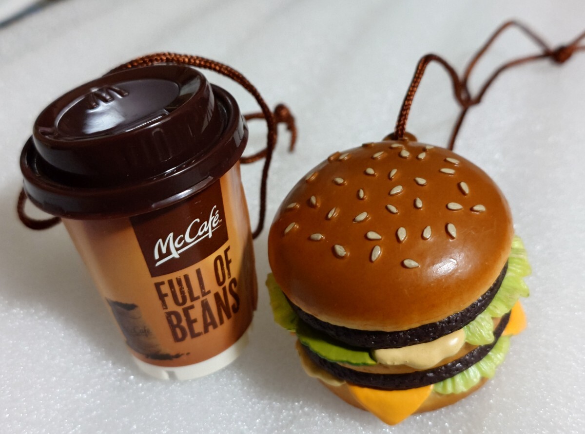 マクドナルド フードストラップ 2個セット マック★拍卖