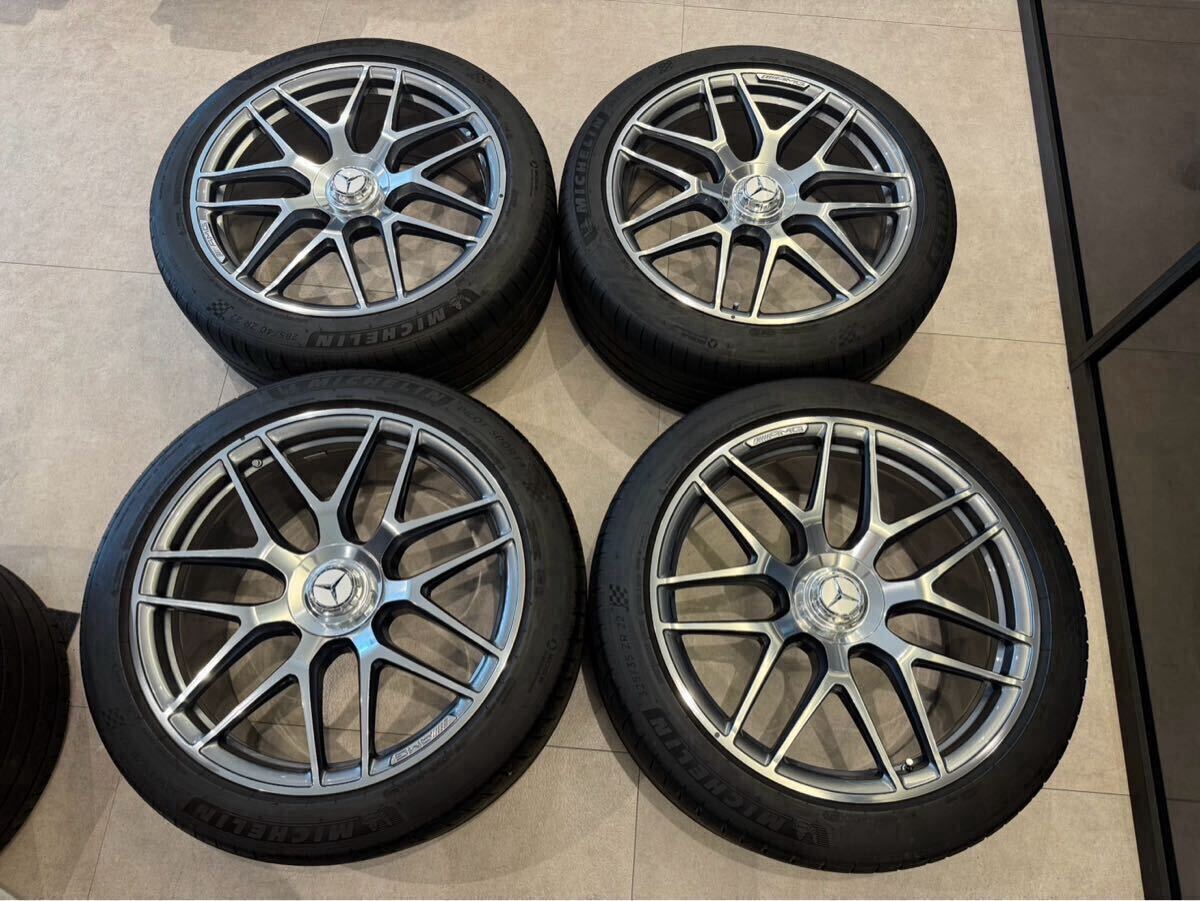 メルセデスベンツGLE63クーペ純正 鍛造ホイール22インチ ほぼ未使用品 超美品拍卖