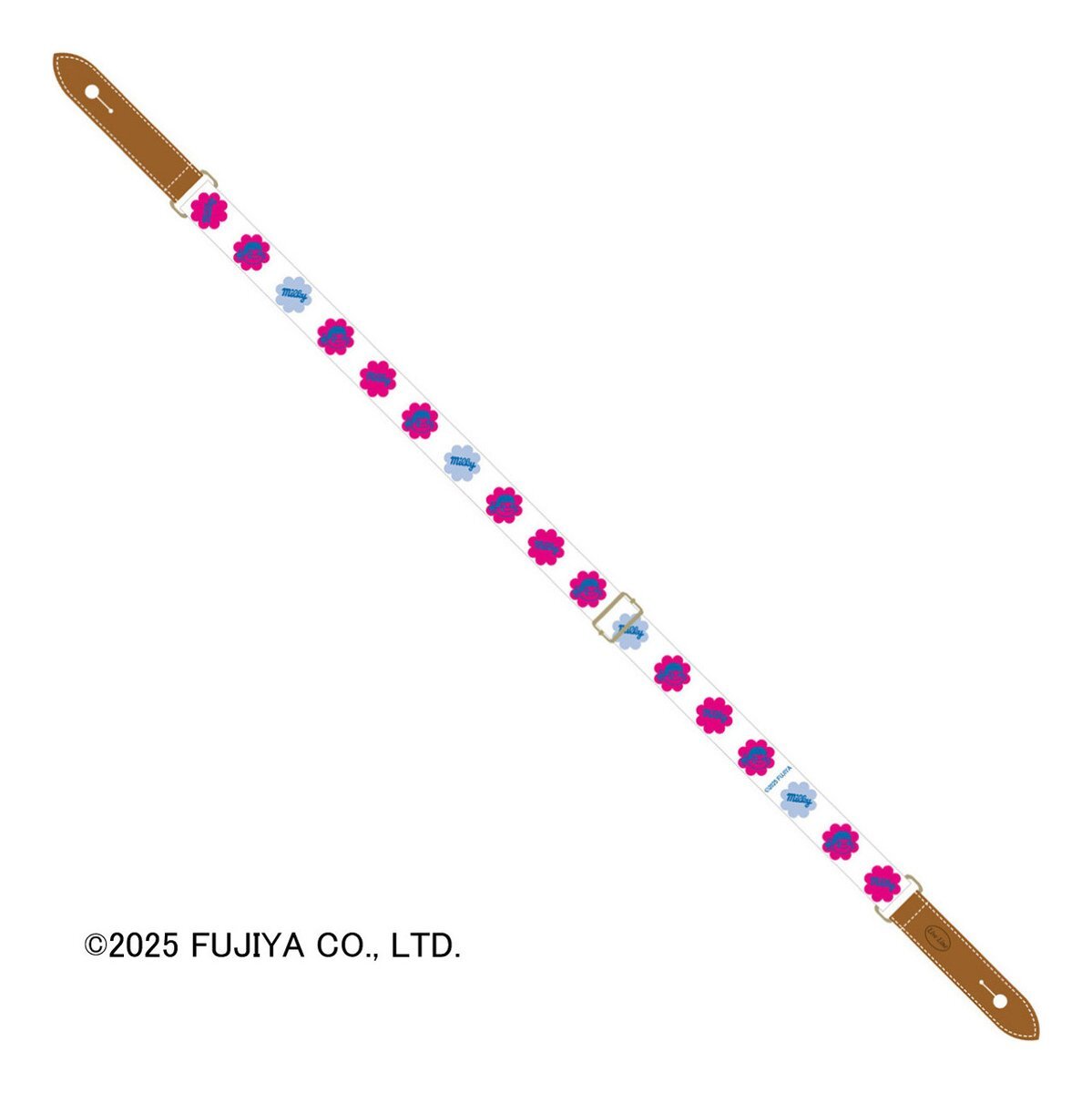 即決◆新品◆送料無料Live Line LPU-25PK ピンク ペコちゃん 不二家 ミルキー デザイン エンドピン仕様 ウクレレ ストラップ/メール便拍卖