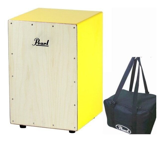 即決◆新品◆送料無料Pearl PCJ-CVC/SC #YE イエロー ボックス・カホン/ソフトケース付拍卖