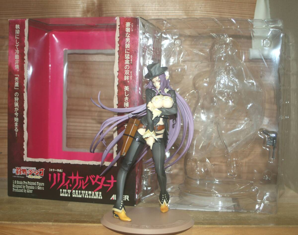 訳あり/開封品♪ リリィ・サルバターナ 続・殺戮のジャンゴ 地獄の賞金首 (1/8 アルター,黒のフランコ,名前のない女,アルフィー)拍卖