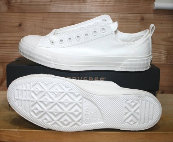 送料無料/新品☆ 90'sモノカラー ディテールアレンジモデル CONVERSE ALL STAR RIBBEDSOLE MN OX (コンバース) US8拍卖