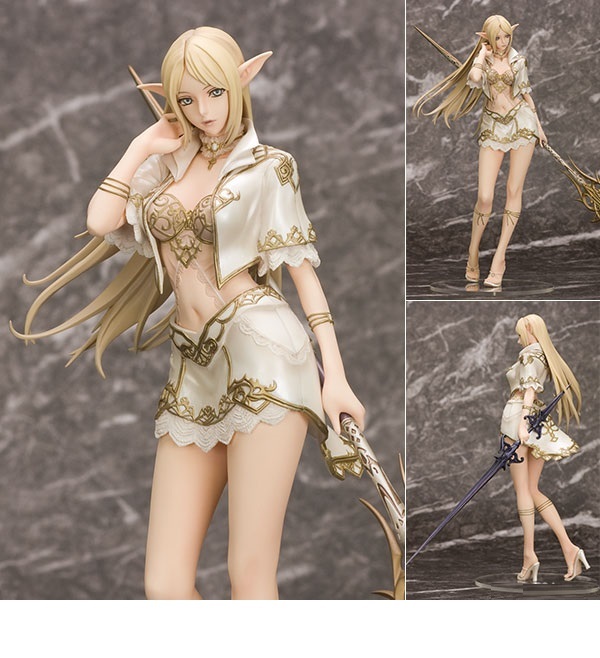 ブリスタ未開封☆ エルフ リネージュII LineageII(1/7 オーキッドシード,ドワーフ,ヒューマン メイジ,カマエル,ダークエルフ,キャストオフ)拍卖