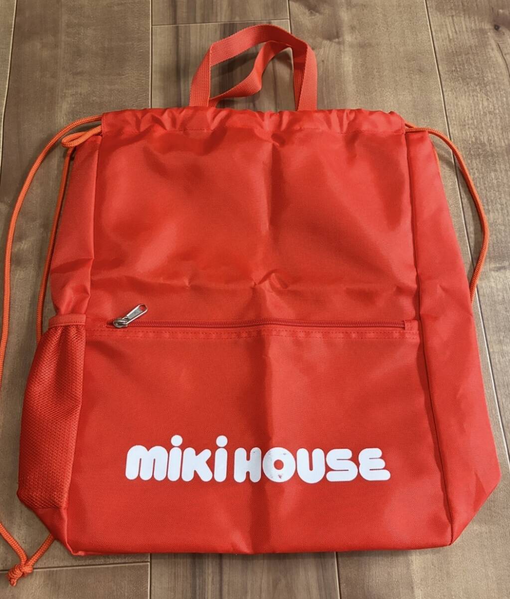 ヴィンテージ MIKI HOUSE ミキハウス 巾着バッグ 拍卖