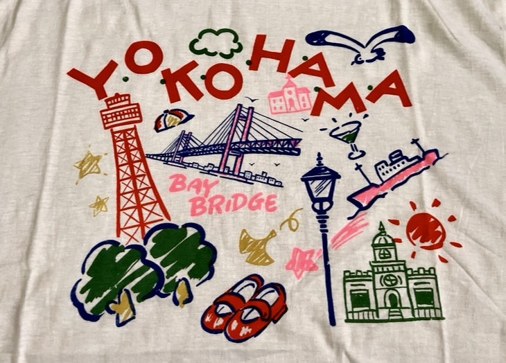 ヴィンテージ 横浜ベイブリッジ Tシャツ シングルステッチ 80s90s拍卖