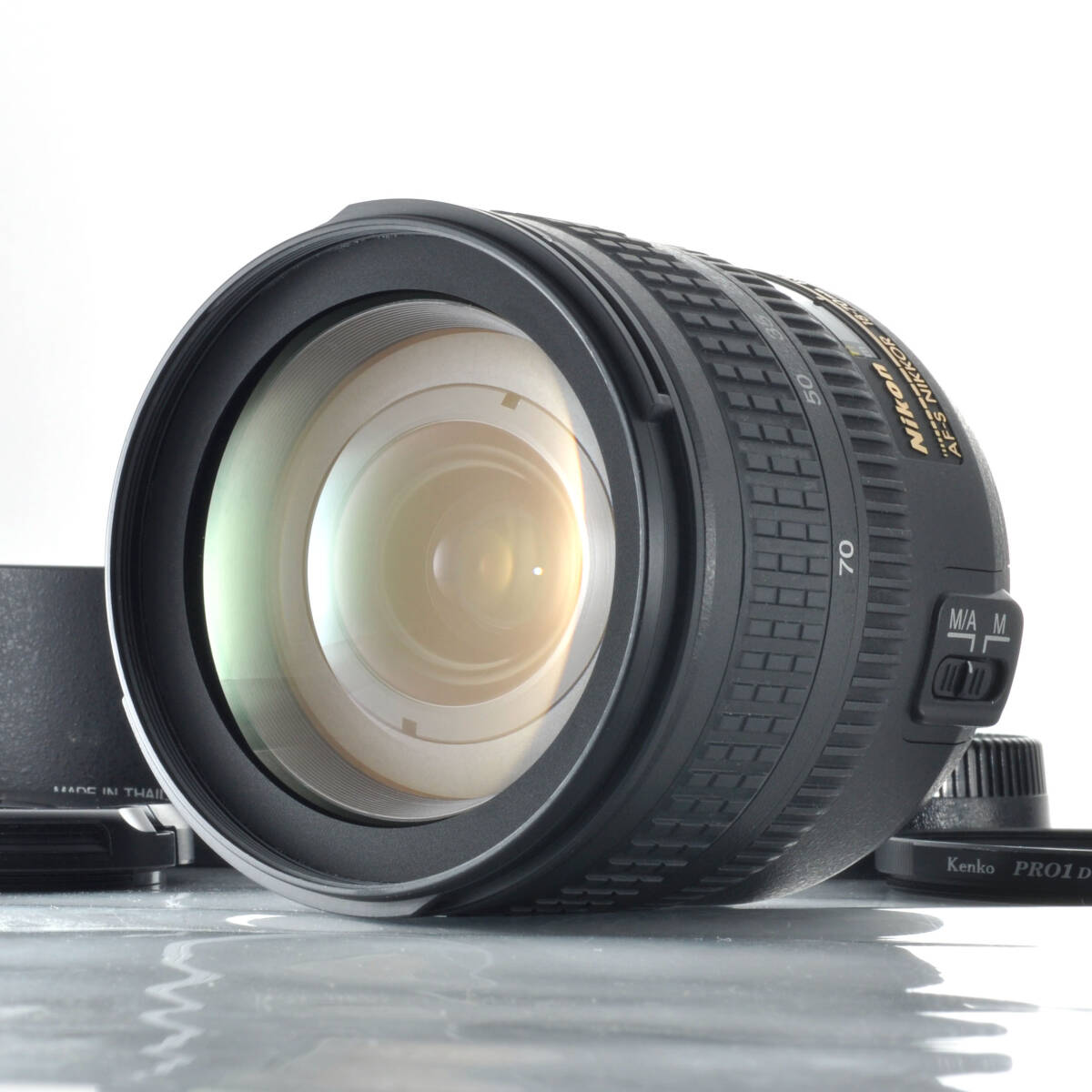 【ニコン】Nikon AF-S DX NIKKOR 18-70mm F3.5-4.5 G ED 標準ズームレンズ フード付き #K848拍卖