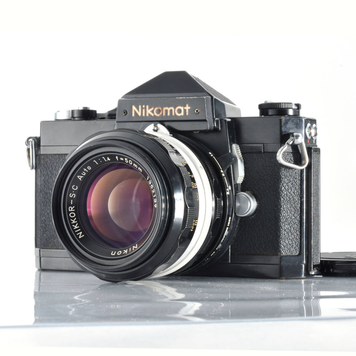 期間限定14,999円~【ニコン】完動品!Nikon Nikomat FTN フィルム一眼レフカメラ + NIKKOR-S.C 50mm F1.4 標準レンズ #J276A拍卖