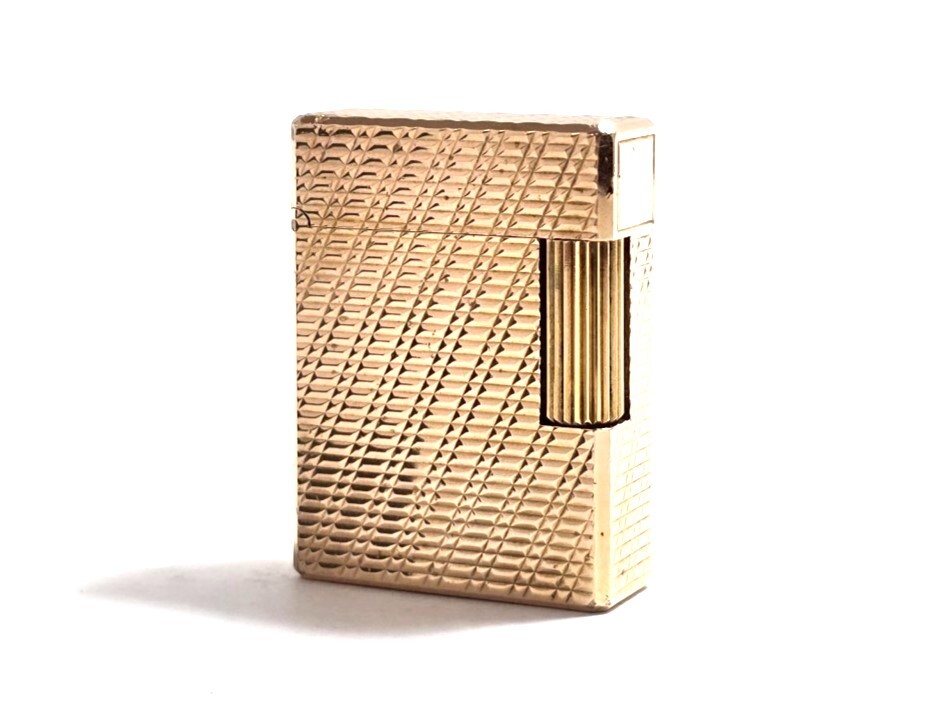 S.T. Dupont/デュポン ガスライター ライン1S 喫煙具 煙草グッズ (SER4516)拍卖