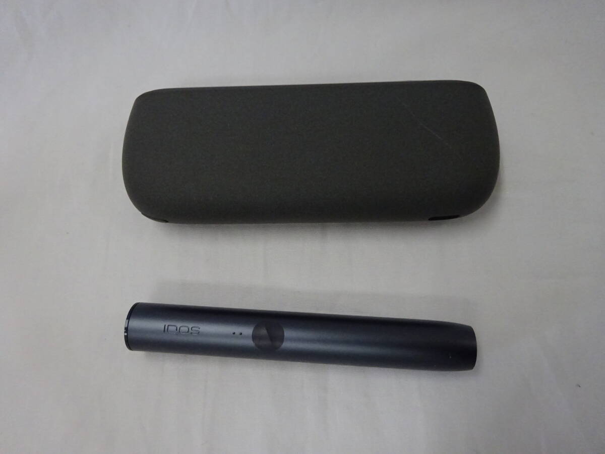 ★☆D-1935 IQOS ILUMA アイコスイルマ 加熱式 電子タバコ ペブルグレー 中古品 ①☆★拍卖