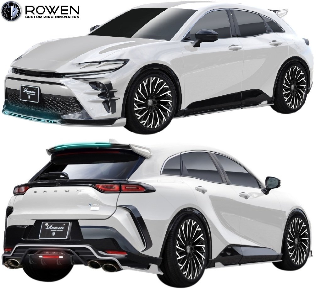 【M's】 クラウンスポーツ AZSH36W AZSH37W 前期 (2023.11-) ROWEN フルエアロ 3点 エアロ パーツ 部品 ロェン 1T060A00 1T060J00 1T060P00拍卖