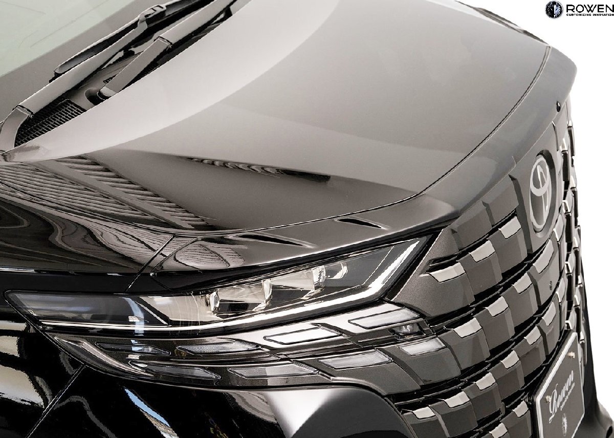 【M's】 40 アルファード Executive Lounge Z 2023/6- ROWEN フードエクステンション CARBON カーボン ロェン エアロ パーツ 部品 1T055C10拍卖