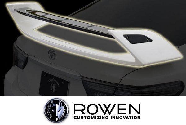 【M's】トヨタ マークX G's (2012.08-2016.11) ROWEN リヤウイング//FRP エアロ ロェン ロエン ローウェン ロウェン ローエン 1T010W00拍卖