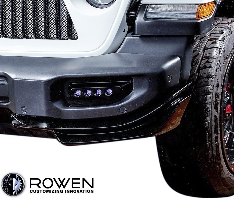 【M's】 ジープ ラングラー JL 3BA (2018.11y-) ROWEN フォグカバー 左右 LEDランプ付 セット ロェン ロウェン パーツ 部品 外装 1J001FG00拍卖