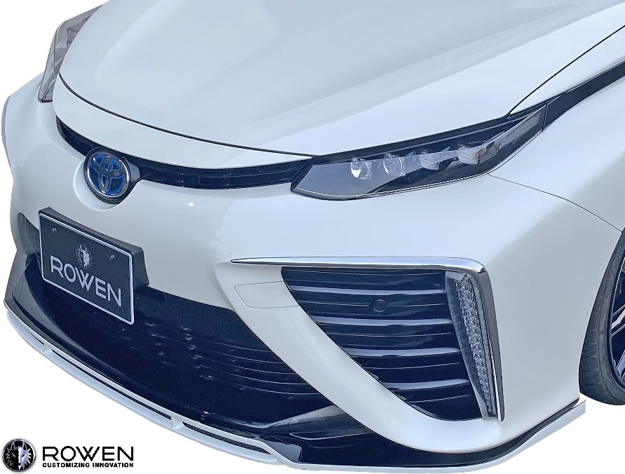 【M's】 トヨタ ミライ JPD10 ( 2014.11- ) ROWEN フロントスポイラー // FRP 未塗装 ロエン ロウェン ローエン エアロ パーツ 1T042A00拍卖
