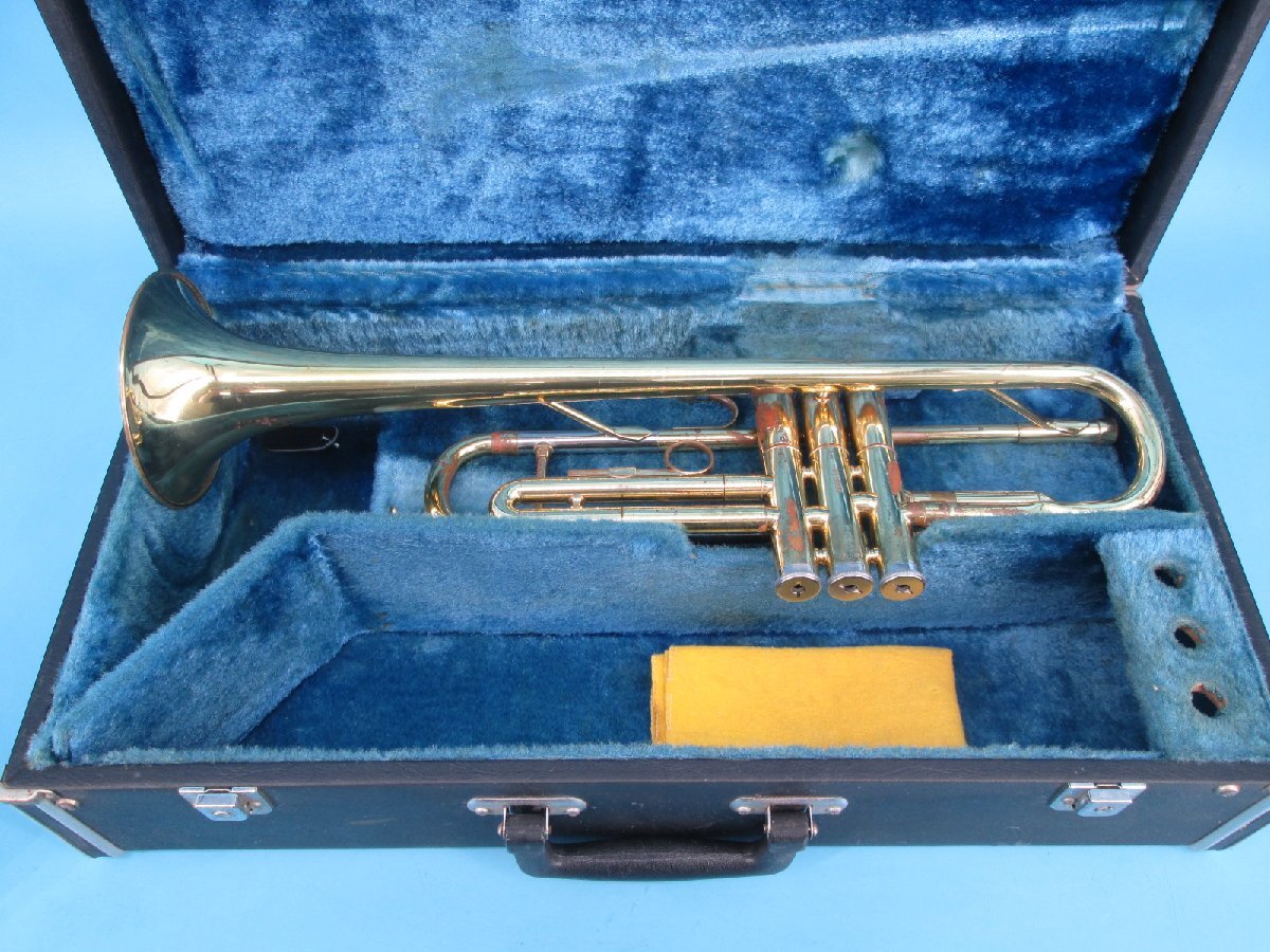 隠れた名器 カワイ KAWAI JEWEL T2A1 トランペット ベンジ BENGE 監修 ピストンバルブ押せて戻る 現状品 梱包方法B拍卖