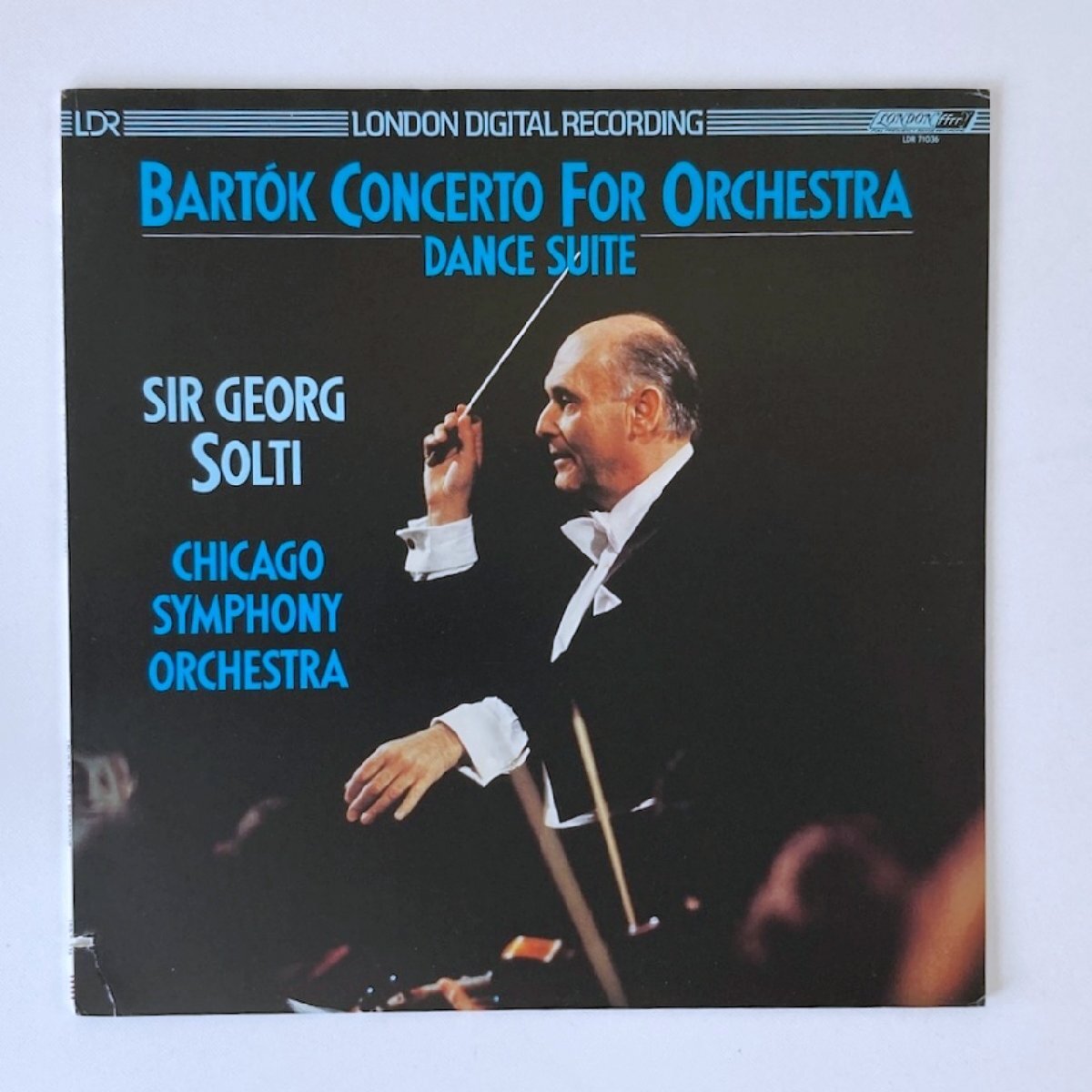 LP/ ショルティ、シカゴ響 / バルトーク:管弦楽のための協奏曲、舞踏組曲 / US盤 オランダプレス LONDON LDR71036 5G07H拍卖