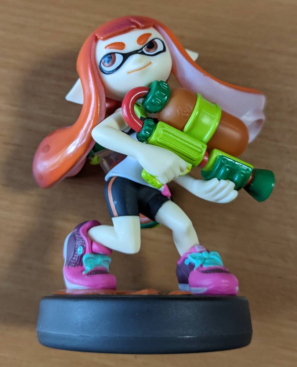 amiibo スプラトゥーン インクリング ガール 中古拍卖