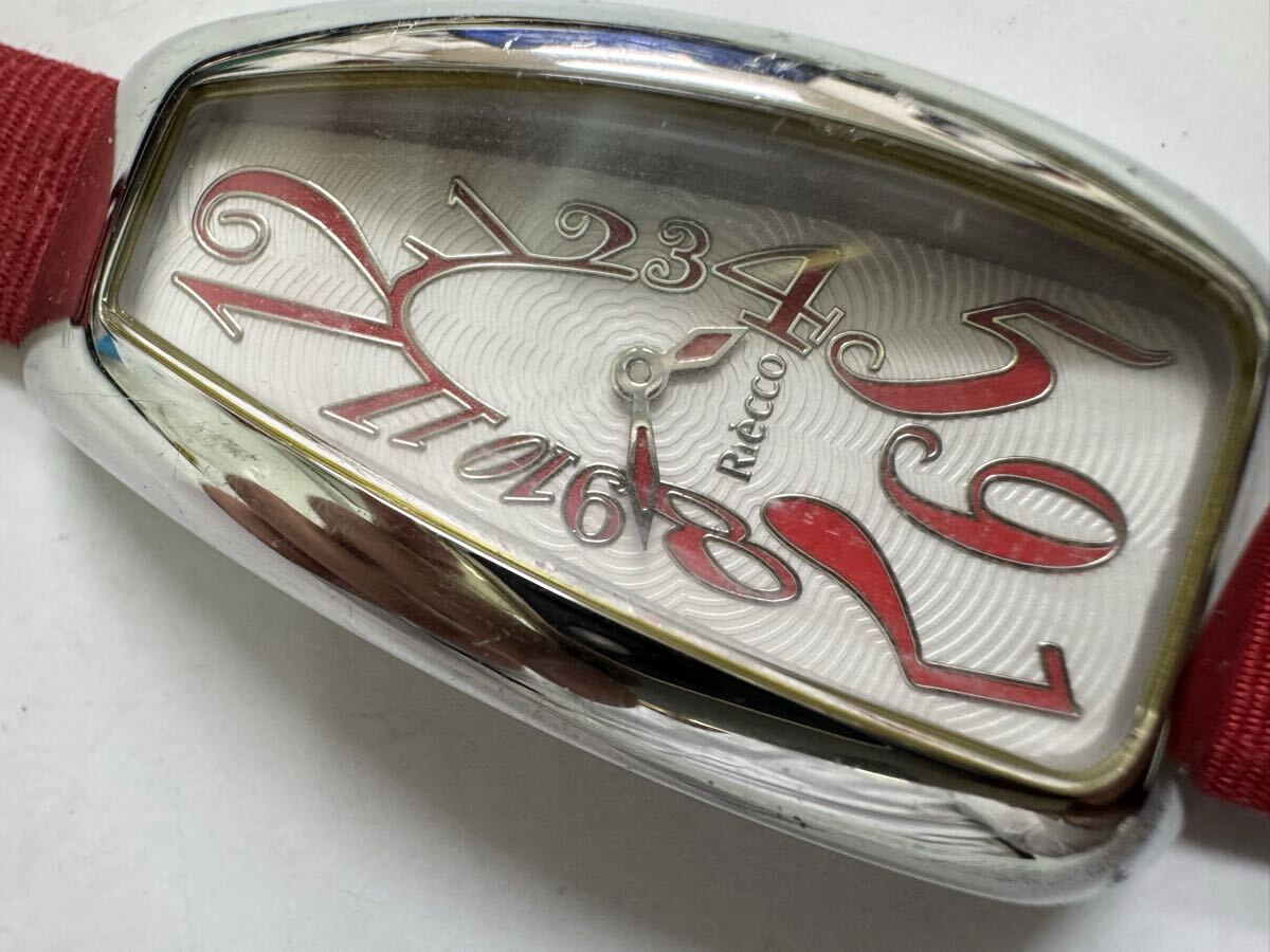 Riecco リエッコ CHRSTMAS クリスマス 2003 レッド クオーツ 2針 レディース 腕時計 quartz は1-23拍卖