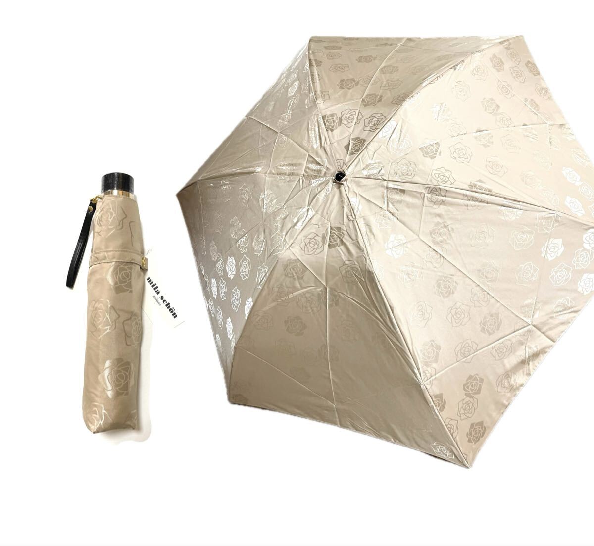 新品 ミラショーン 傘 雨傘 折りたたみ傘 拍卖