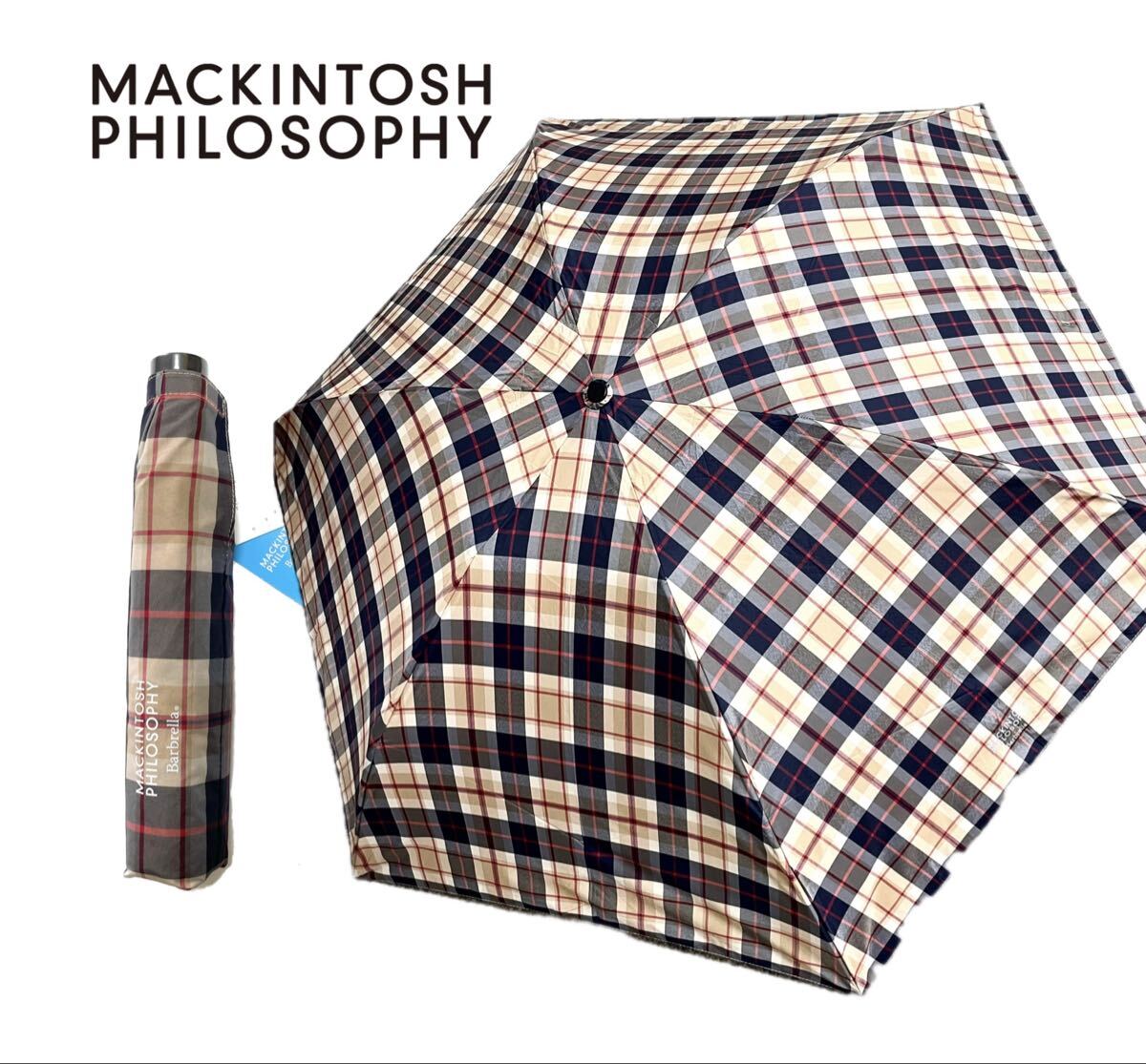 A 新品 マッキントッシュ 傘 雨傘 折りたたみ傘 バーブレラ 軽量拍卖