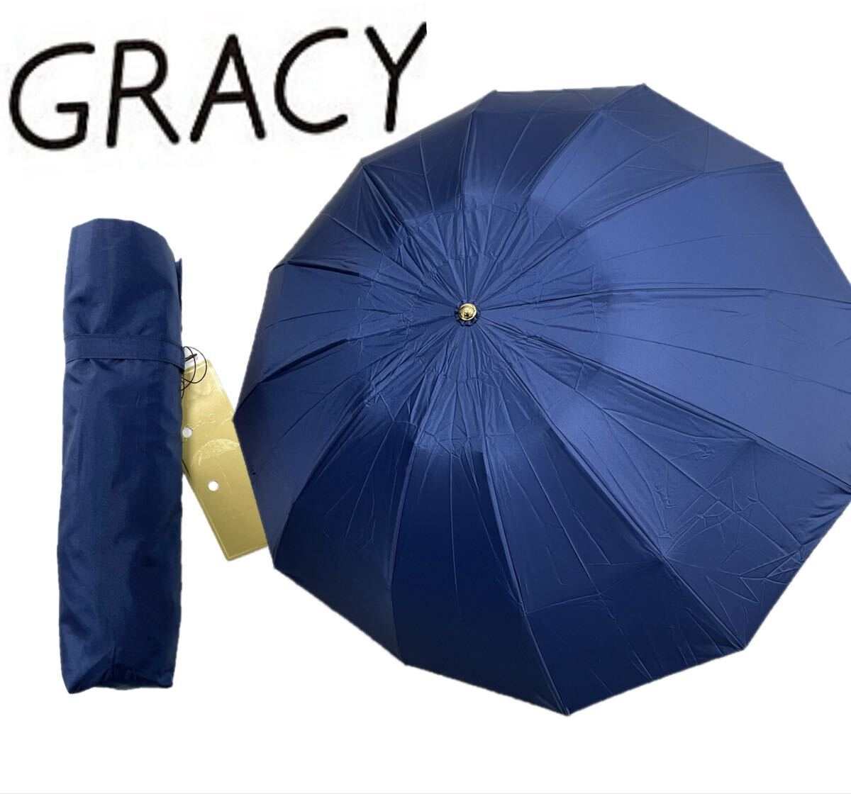D 新品 グレイシー 傘 雨傘 折りたたみ傘 拍卖